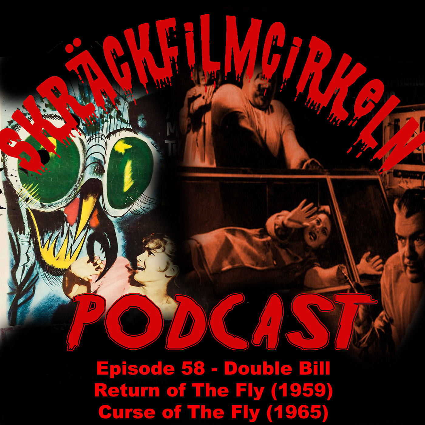 Episode 58 – The Return of The Fly/The Curse of The Fly