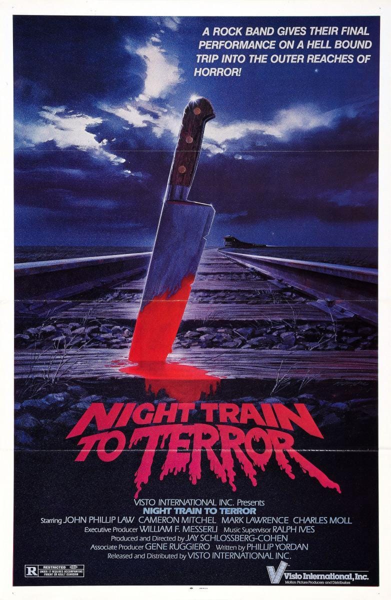 Fredriks 31 filmer till Halloween nr 4: Night train to terror (1985)