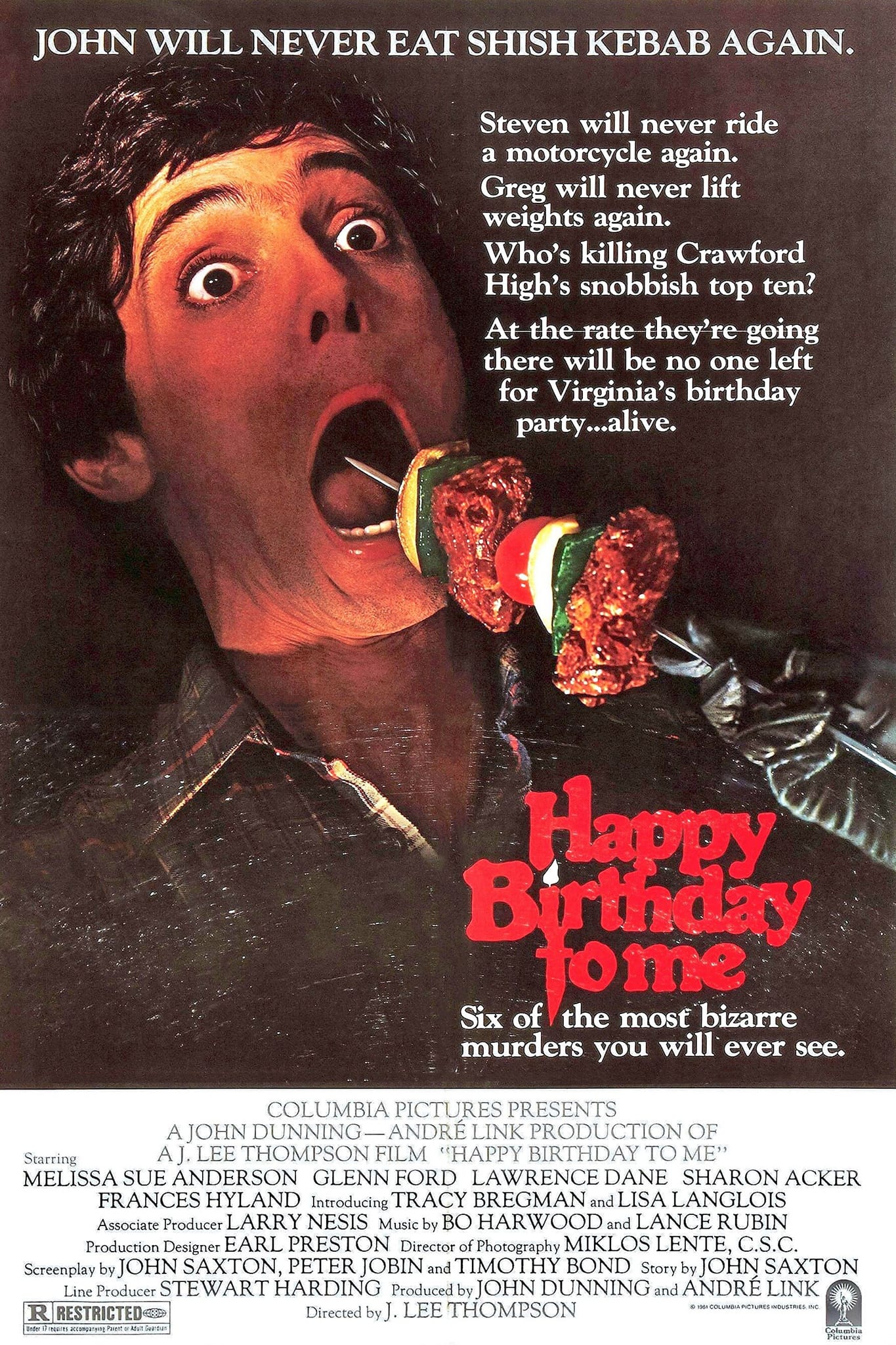 Fredriks 31 filmer till Halloween nr 12: Happy birthday to me (1981)