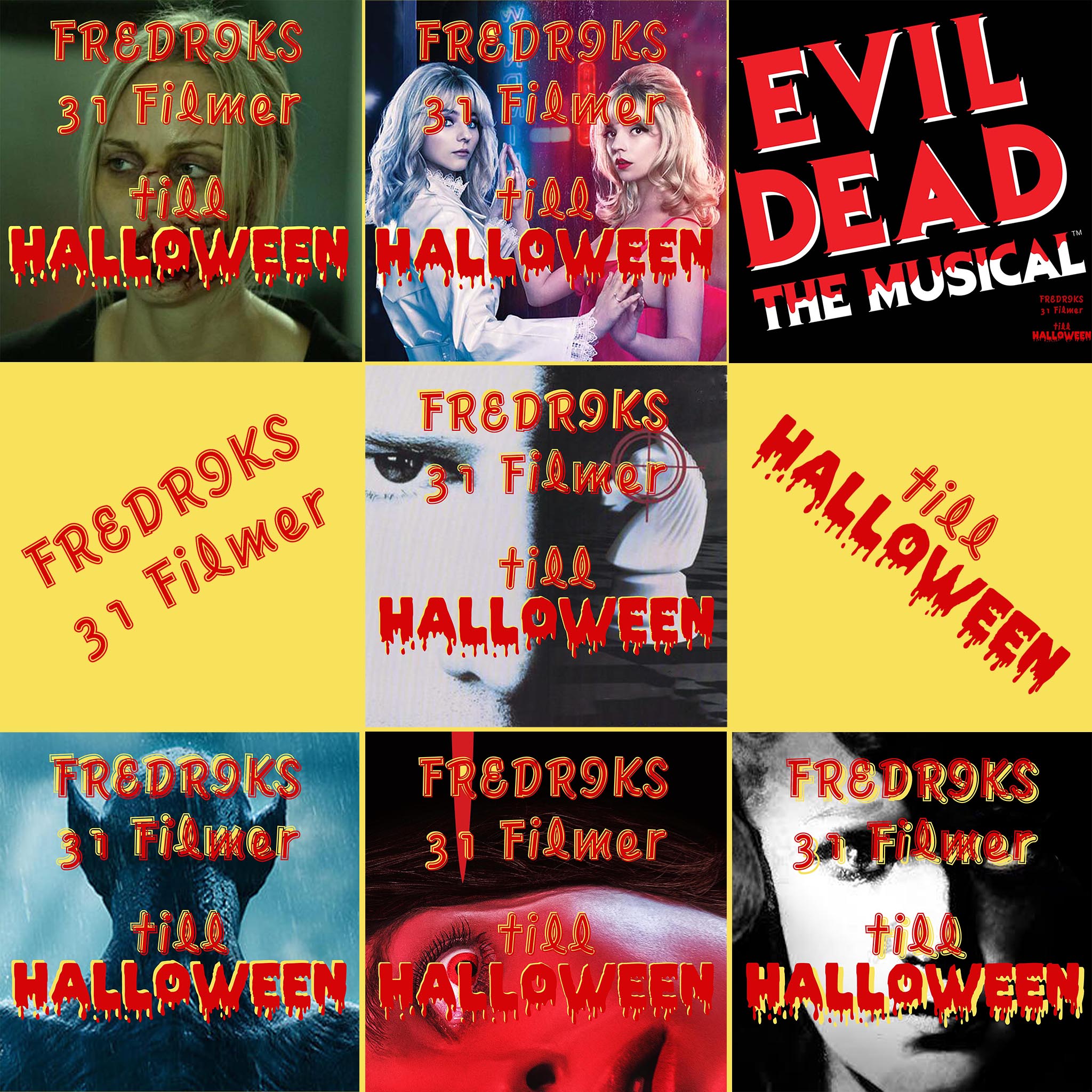 Episode 191 – Fredriks 31 filmer till Halloween Part 8-14